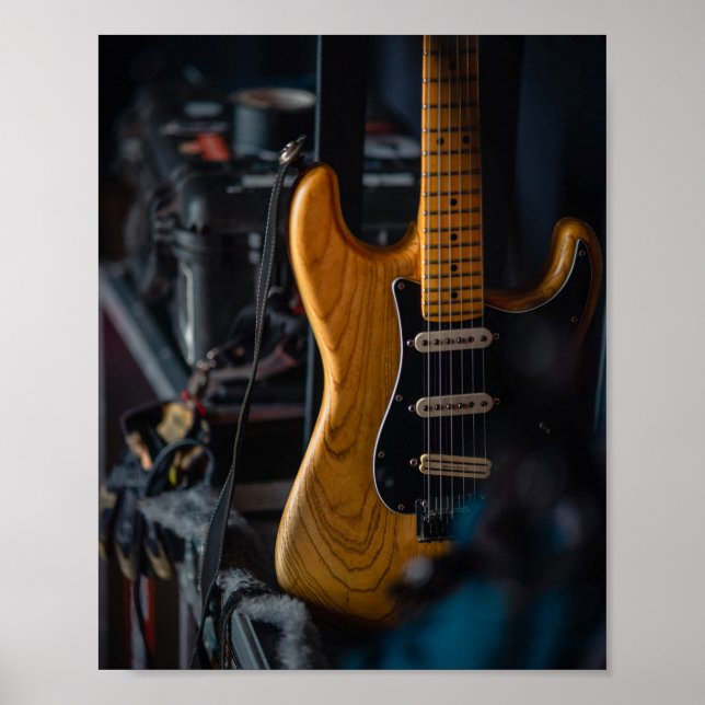 Pretty Guitar Poster (Front)