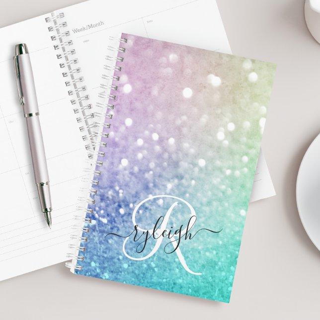 Pretty Holographic Glitter Girly Glamourous Planner (Creator Uploaded)
