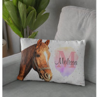 Pretty Horse Animal Equestrian Stables Monogram