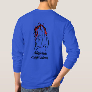 pretty horse design  for t-shirt