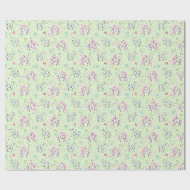 Pretty Horse Wrapping Paper (Flat)