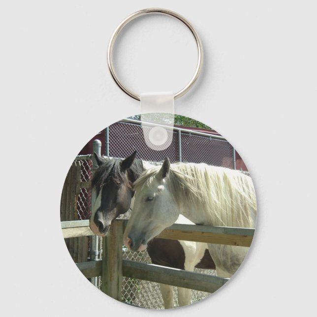 Pretty Horses Key Ring (Front)