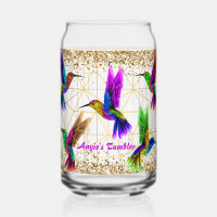 Pretty Humming Bird Personalised Tumbler Wrap