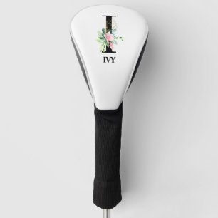 Pretty I Monogrammed Initial Golf Head Cover