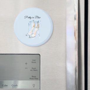 Pretty in Blue High Heels Magnet