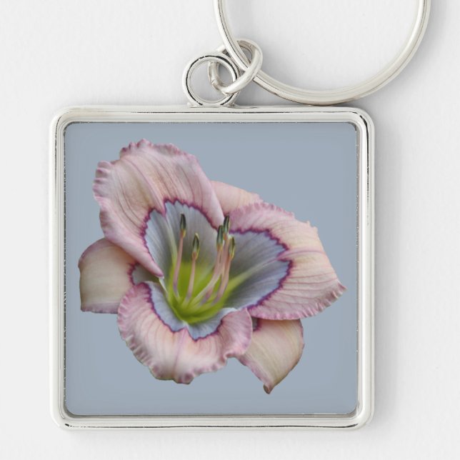 Pretty In Blue Key Chain (Front)