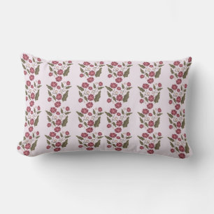 Pretty in Country Florals Lumbar Cushion