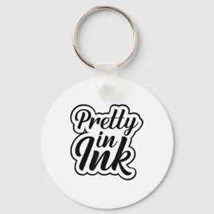 Pretty In Ink Funny Tattooed Lovers Tattoo Girls _ Key Ring