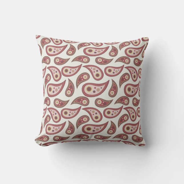 Pretty in Mauve MOJO Pillow (Front)