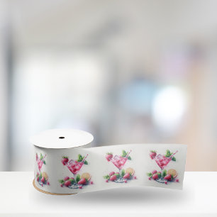 Pretty in Pink 30th Birthday Celebration Satin Ribbon