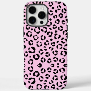 Pretty in Pink Animal Print iPhone 16 Pro Max Case