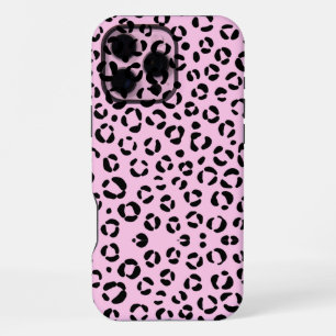 Pretty in Pink Animal Print iPhone 16 Pro Max Case