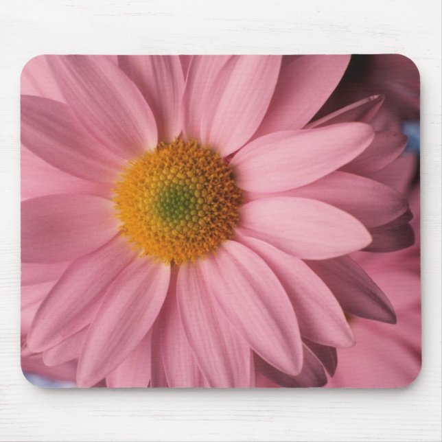 Pretty in Pink Daisy Mousepad (Front)