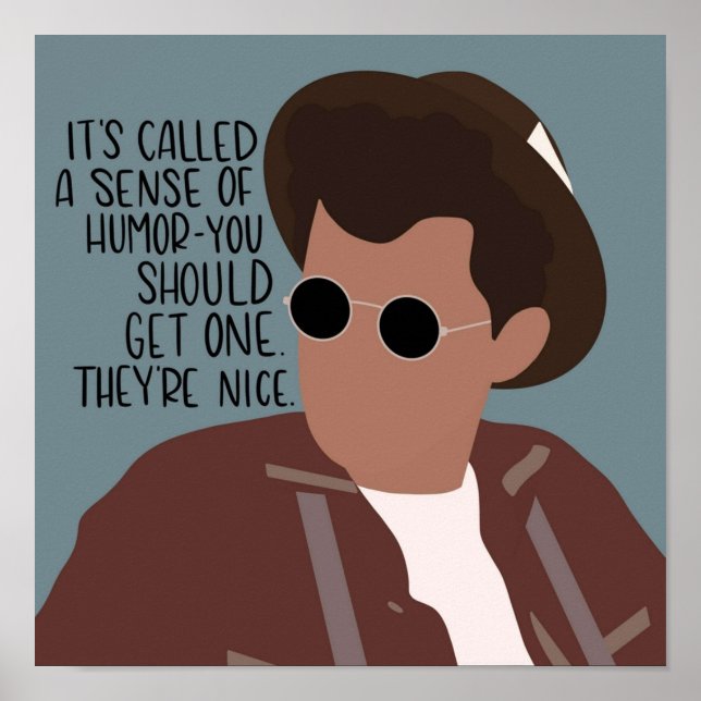 Pretty in Pink Duckie Colorblock Poster (Front)