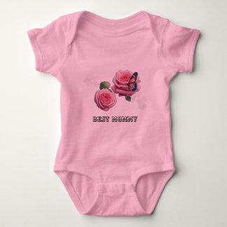 Pretty in Pink for Your Little Trendsetter" Baby Bodysuit