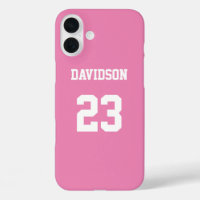 Pretty in Pink Jersey Name Number
