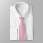 Pretty In Pink Lace Modern Solid Colour     Tie<br><div class="desc">Neck Tie business suit and casual fun fashion statement apparel attire accessory printed with Pretty In Pink Lace Elegant Modern 21st Century Solid Colour Design by TheFabricSeal print on demand shop at Zazzle.com #ZazzleMade https://www.zazzle.com/store/thefabricseal With initials F S for our shop Fabric Seal on the lower back which you can...</div>