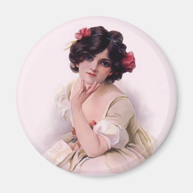 Pretty In Pink Magnet (Front)