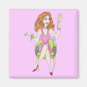 Pretty in Pink Magnet