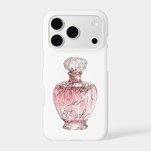 Pretty in Pink Perfume Bottle White