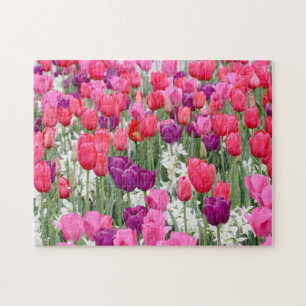 Pretty in Pink Petals  Jigsaw Puzzle