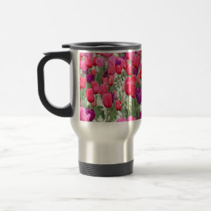 Pretty in Pink Petals Travel Mug