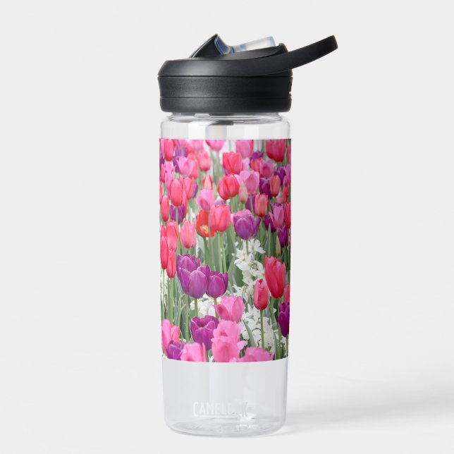 Pretty in Pink Petals  Water Bottle (Left)