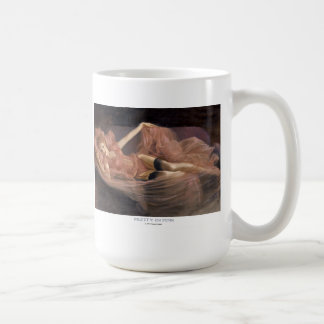 "PRETTY IN PINK " pinup girl coffee mug