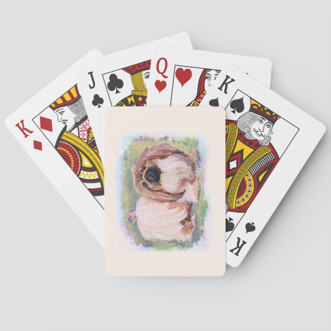 Pretty in Pink Playing Cards (Back)