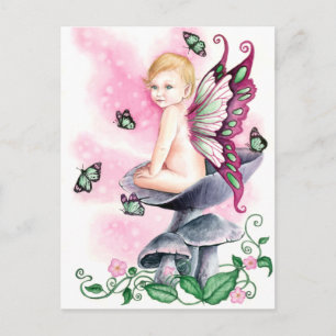 Pretty in Pink Postcard