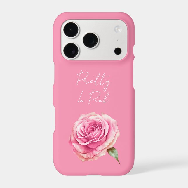 Pretty in Pink Rose (Back)