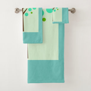 Pretty in Polka dots  Collection Bath Towel Set