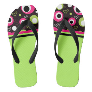 Pretty In Polka Dots Collection - Flip Flops 