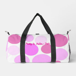 Pretty In Polka Dots Collection - Ladies Duffle Bag