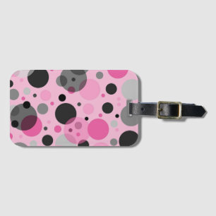 Pretty In Polka Dots Collection Luggage Tag