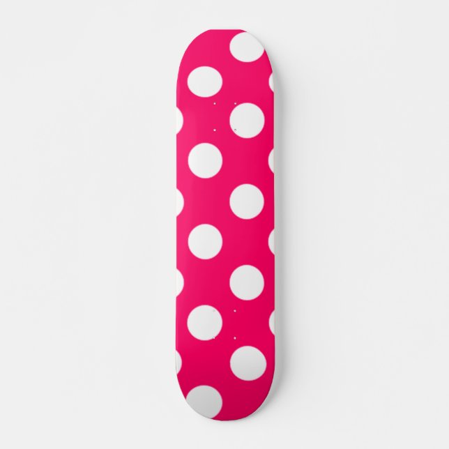 PRETTY IN POLKADOTS COLLECTION SKATEBOARD (Front)