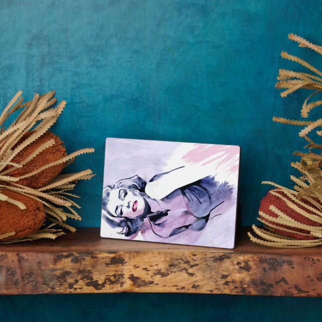 Pretty in Purple Plaque (Side)