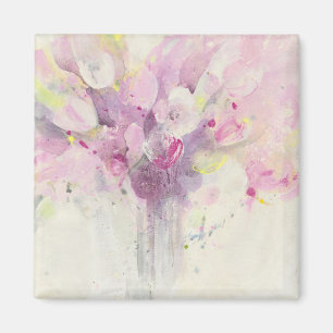 Pretty in Spring Soft Pink Bouquet Magnet