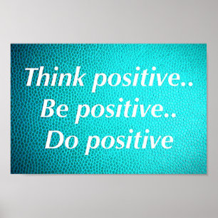 Pretty inspirational quote poster