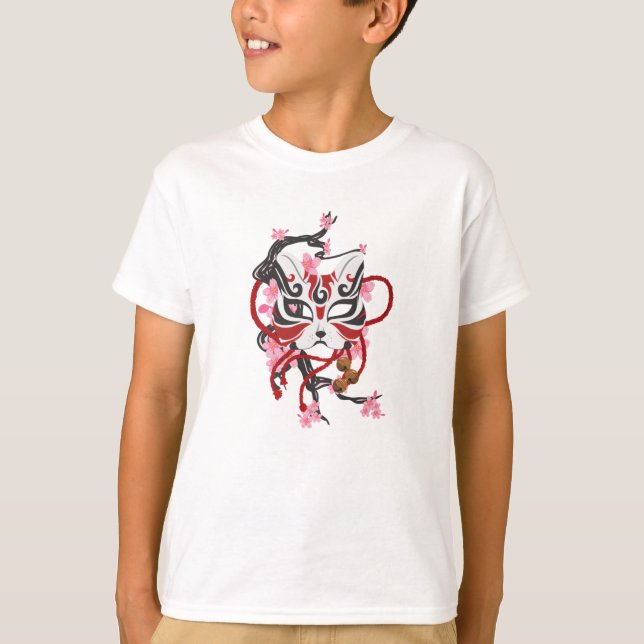 Pretty Japanese Mask T-Shirt (Front)