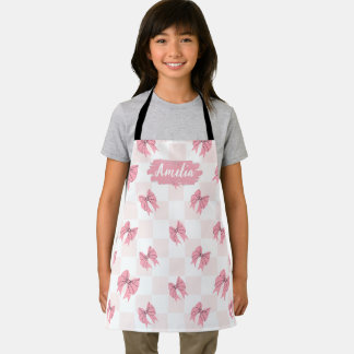 Pretty Kids Custom Chef Apron, Cooking Baking BBQ Apron