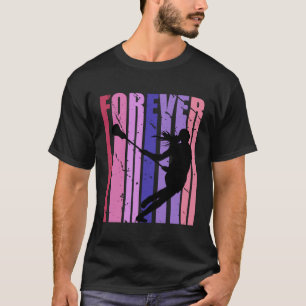 Pretty Kids Forever Lacrosse Bday Player Team Vint T-Shirt