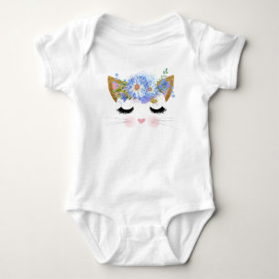 Pretty Kitten Baby Tutu Bodysuit