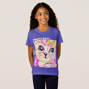 Pretty Kitty Girls Shirt