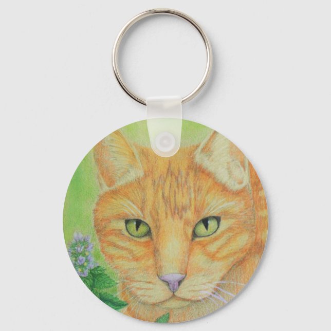 Pretty Kitty Key Ring (Front)