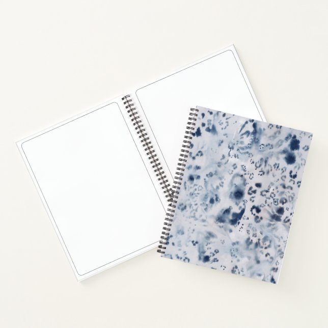 Pretty leopard animal notebook                     (Inside)