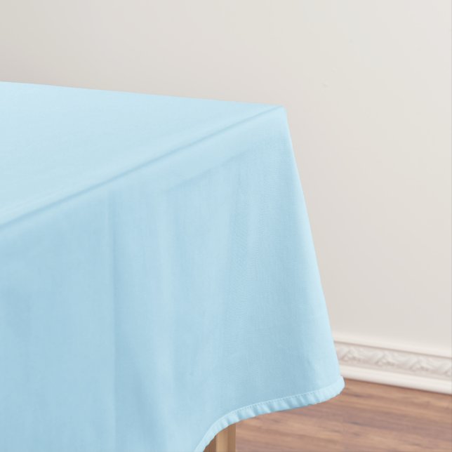 Pretty Light Blue Table Cloth (In Situ)