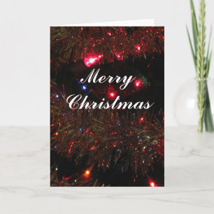Pretty Lights Christmas card