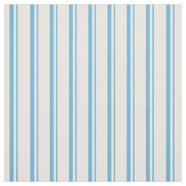 Pretty Lily Pond Candy Striped Custom Fabric (Swatch)