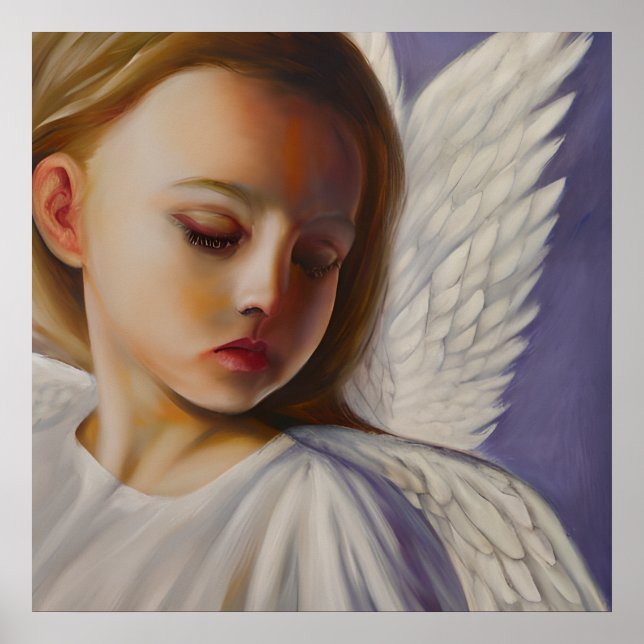 Pretty Little Angel Child Poster (Front)